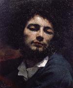 Gustave Courbet Self-Portrait oil